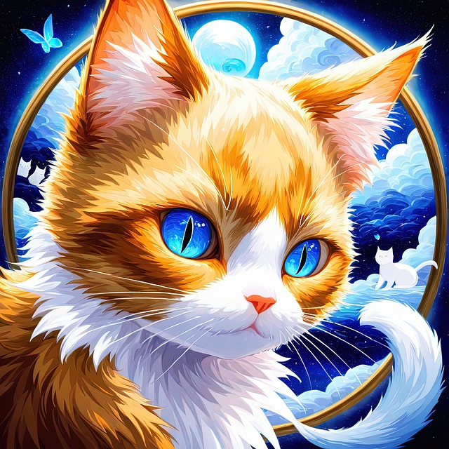 Ai Genereret, Kat, Dyr, Pattedyr, Feline