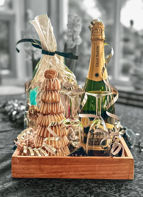 Free New Year Champagne photo and picture