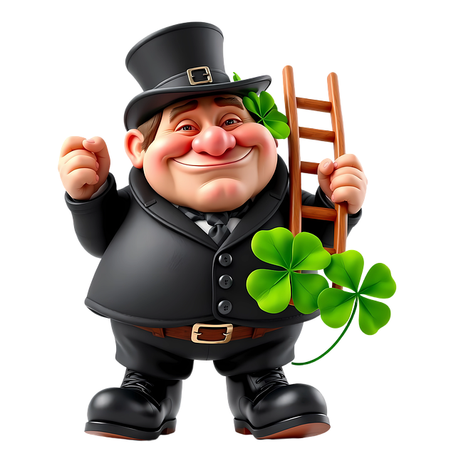 Free man chimney sweep new year's day illustration