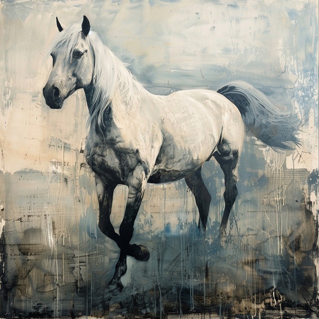 Free ai generated horse animal illustration
