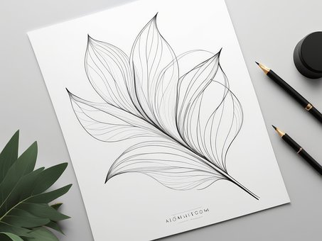 Free Minimalistic Line Art photo and picture
