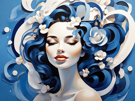Free Portrait Woman illustration and picture