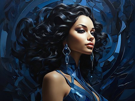 Free Portrait Woman illustration and picture