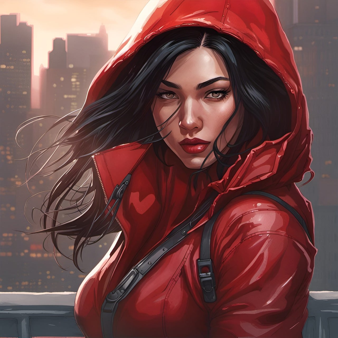 Free ai generated superhero hero illustration