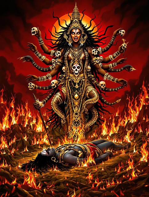 Ai Genereret, Shiva, Parvati, Kalibadgra