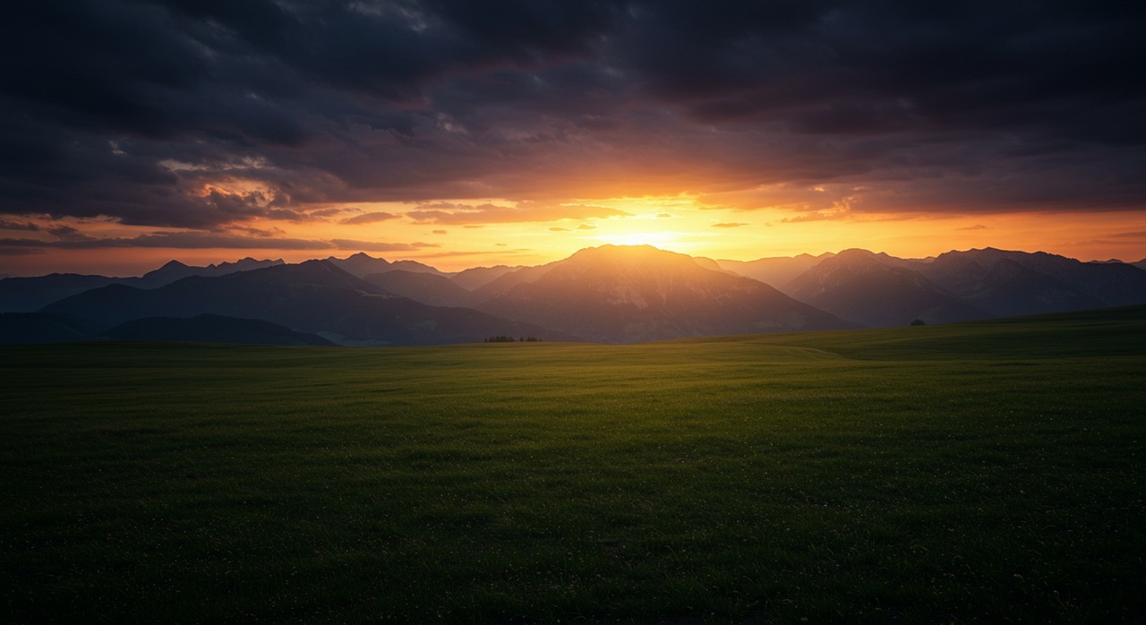 Download free HD stock image of Nature Landscape Free nature landscape mountains illustration