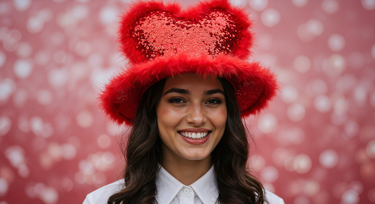 Free ai generated woman valentinesdaycontest illustration