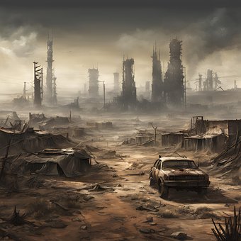 Dystopisch, Zukunft, Verlassen