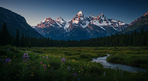 Free Nature Landscape illustration and picture