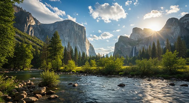 Free Nature Landscape illustration and picture