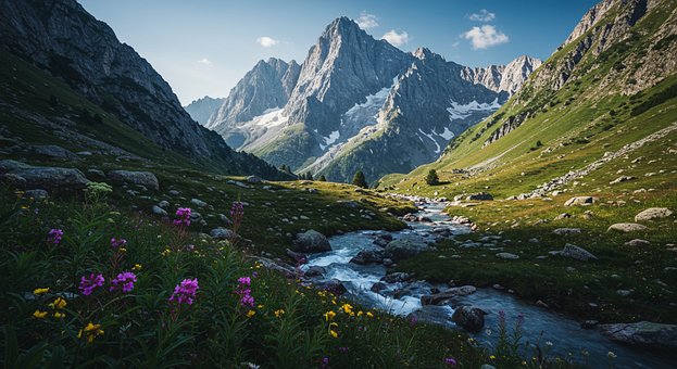 Free Nature Landscape illustration and picture