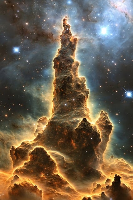 Free stars nebula space illustration