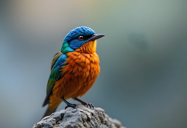 Free ai generated bird nature illustration