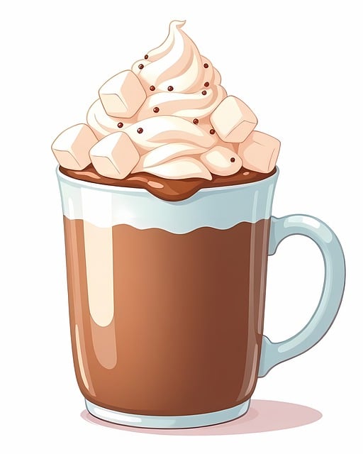 Free ai generated chocolate dessert illustration