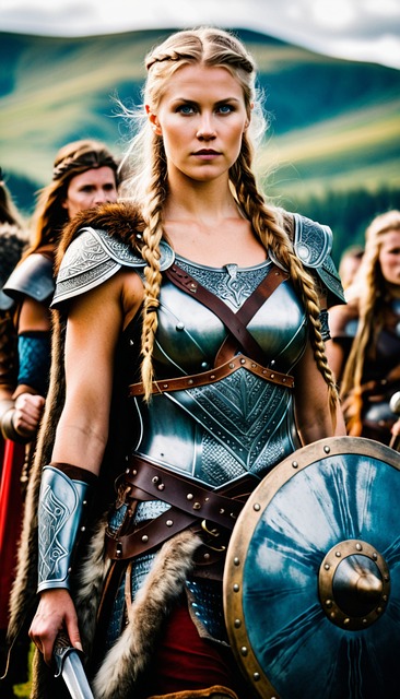 Valkyrie, Vikinger, Skjoldpige, Kvinde