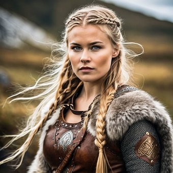 Valkyrie, Vikinger, Skjoldpige, Kvinde