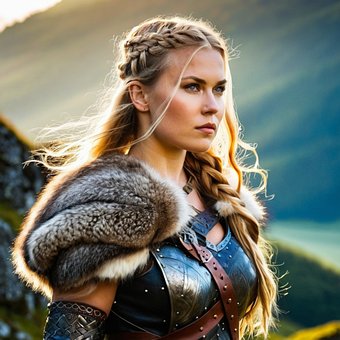 Valkyrie, Vikinger, Skjoldpige, Kvinde