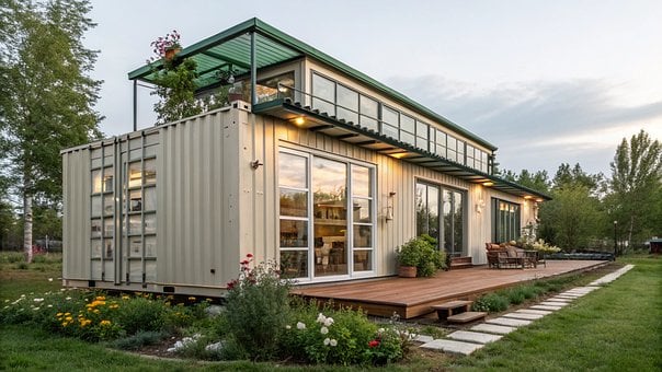 Envase, Casa, Naturaleza, Vista, Árboles
