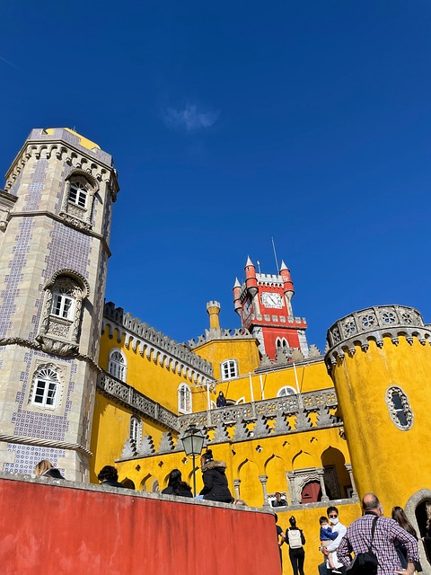 Sintra, Portugal, Kasteel, Natuur