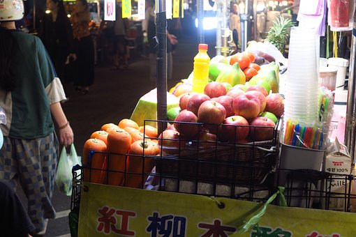 Lebensmittel, Nacht Markt, Obst