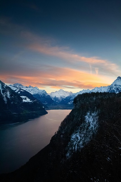 Urnersee, Suíça, Montanhas, Lago