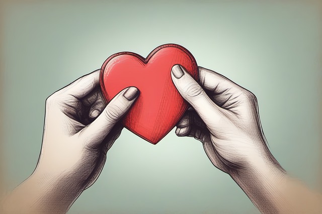 Free heart love care illustration