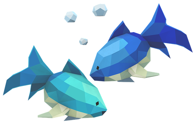Free fish pisces astrology illustration