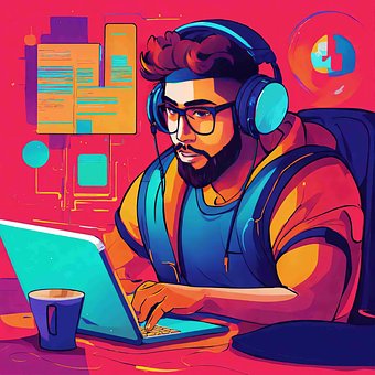 Free Flutter Mobile App Development illustration and picture