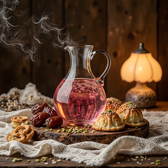 Free ai generated ramadan food illustration