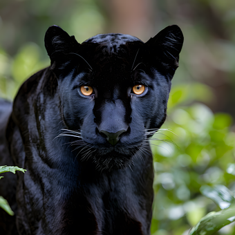 Panter, Zwart, Natuur, Dier, Digitaal