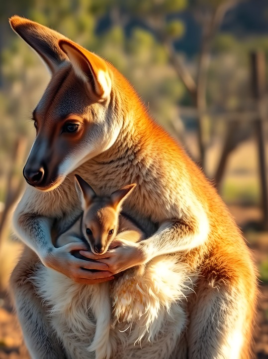 Download Kangaroo, Animal, Joey. Royalty-Free Stock Illustration Image ...