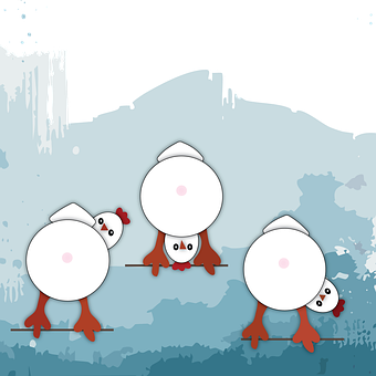 Free Chicken Dancing illustration and picture