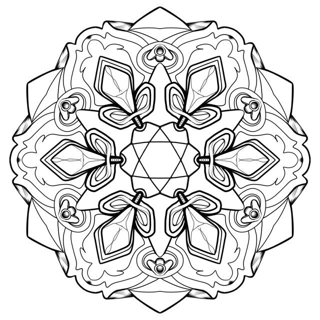 Free sword fantasy pattern illustration