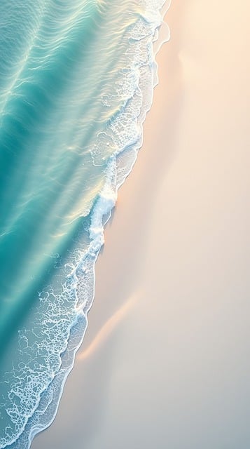 Free Beach Waves illustration and picture