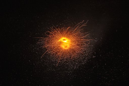 Free Firework Spinning photo and picture
