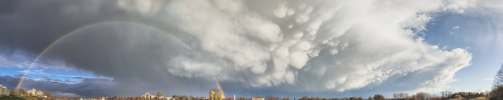 Free Rainbow Clouds photo and picture