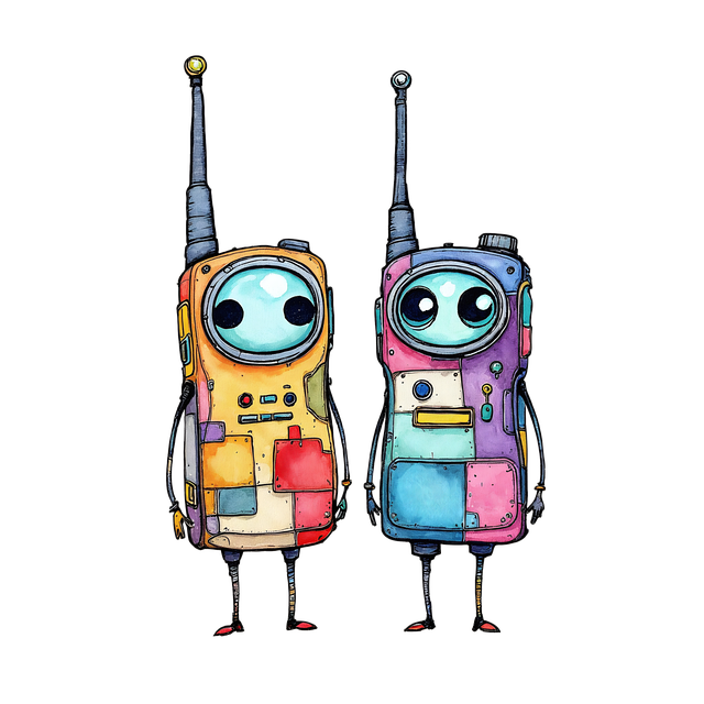 Walkie Talkie, Desenho Animado