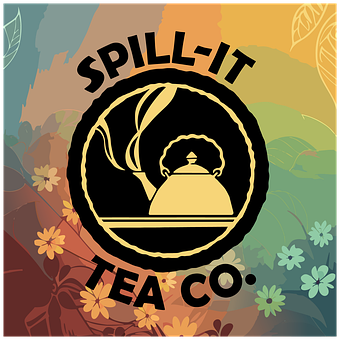 Free Spill Tea illustration and picture