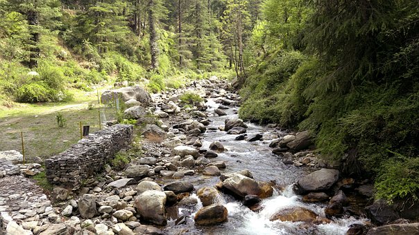 Waterval, Water, Bergen, Natuur