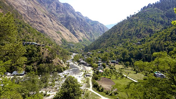 Vallei, Bergen, Natuur, Landschap, India
