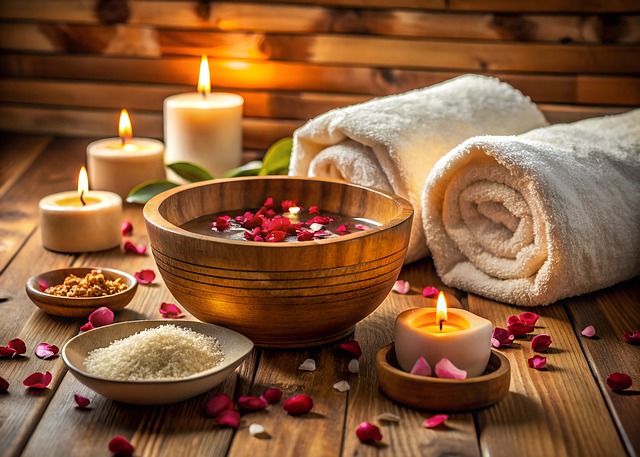 Free ai generated spa wellness illustration