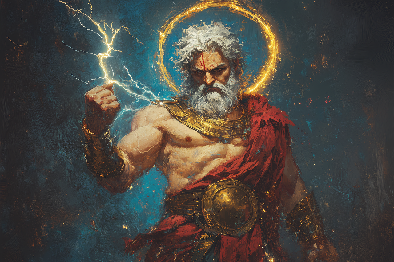 Download Zeus Greek God Deity Royalty Free Stock Illustration Image 