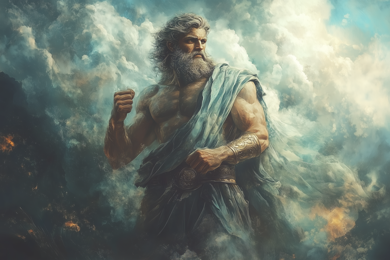 Download Zeus Greek God Deity Royalty Free Stock Illustration Image 