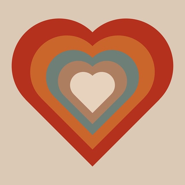 Free hearts pattern love illustration