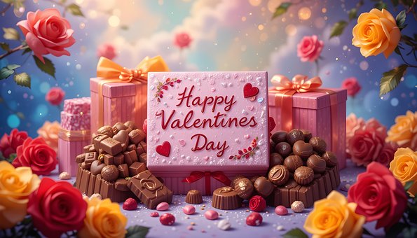 Free Love Valentine illustration and picture