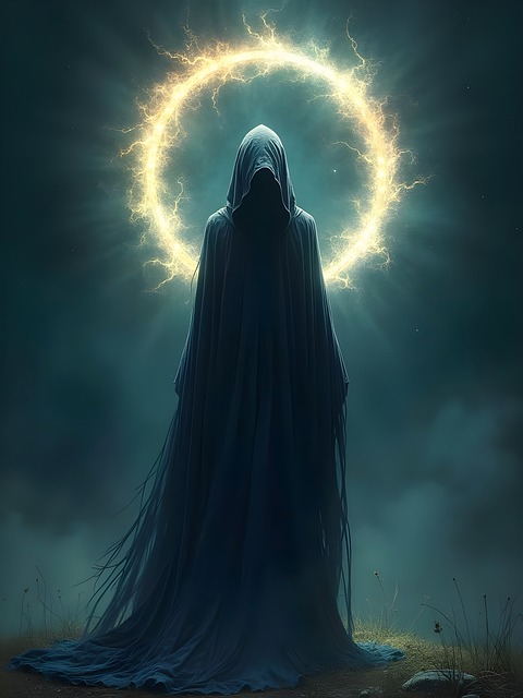 Free ai generated mysterious being illustration