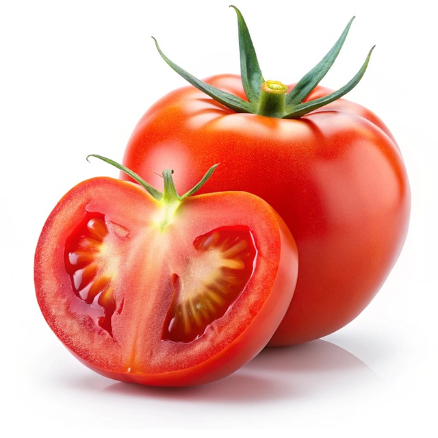 Tomate, Tomate En Rodajas, Nuevo, Maduro