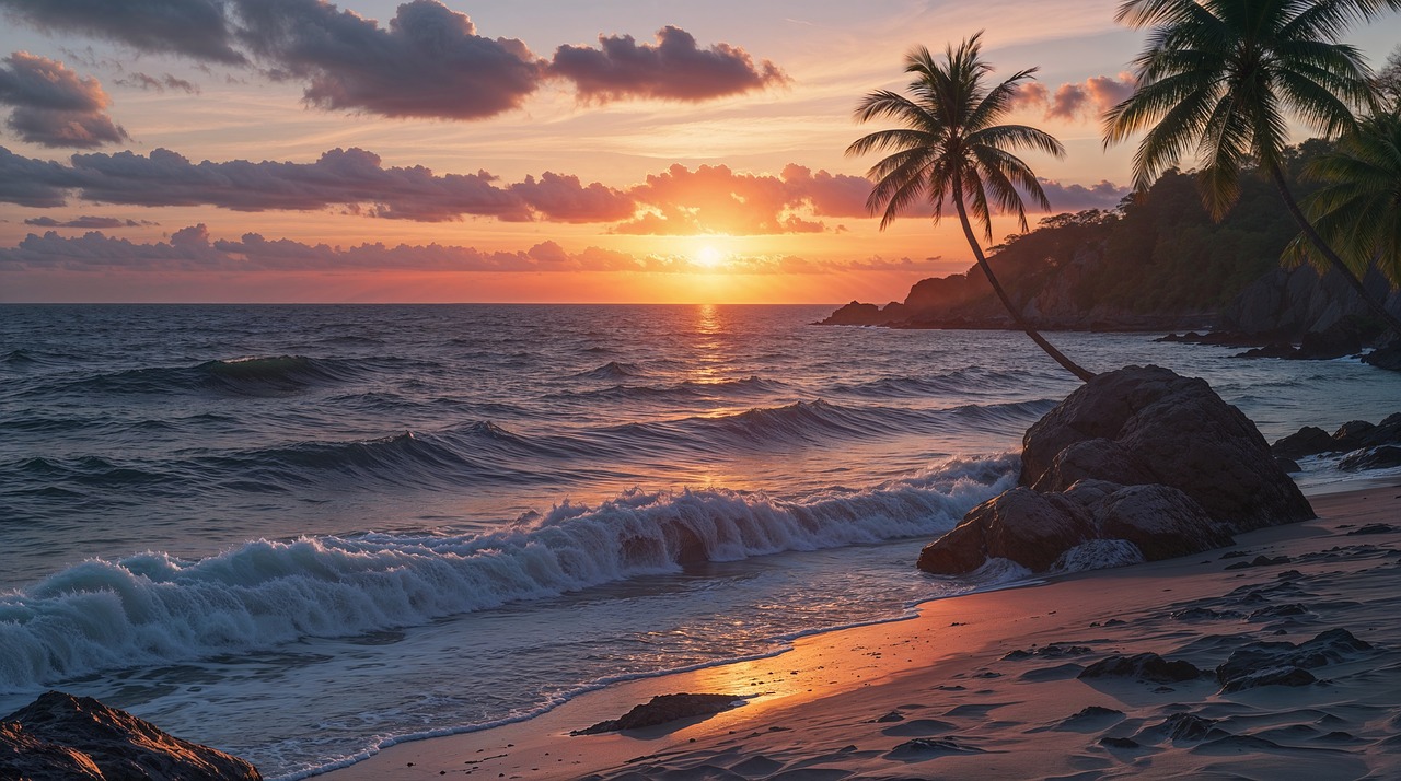 Download Ai Generated, Beach, Waves. Royalty-Free Stock Illustration ...