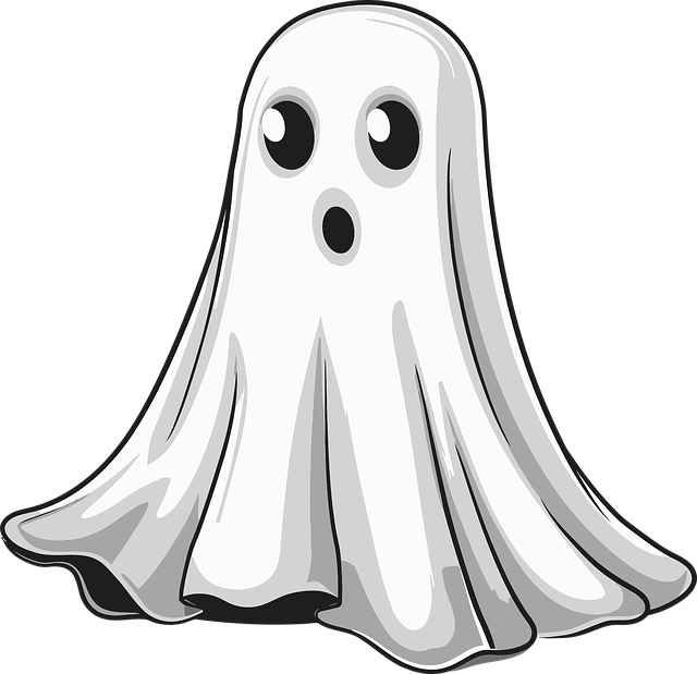 Free ghost spirit cartoon vector