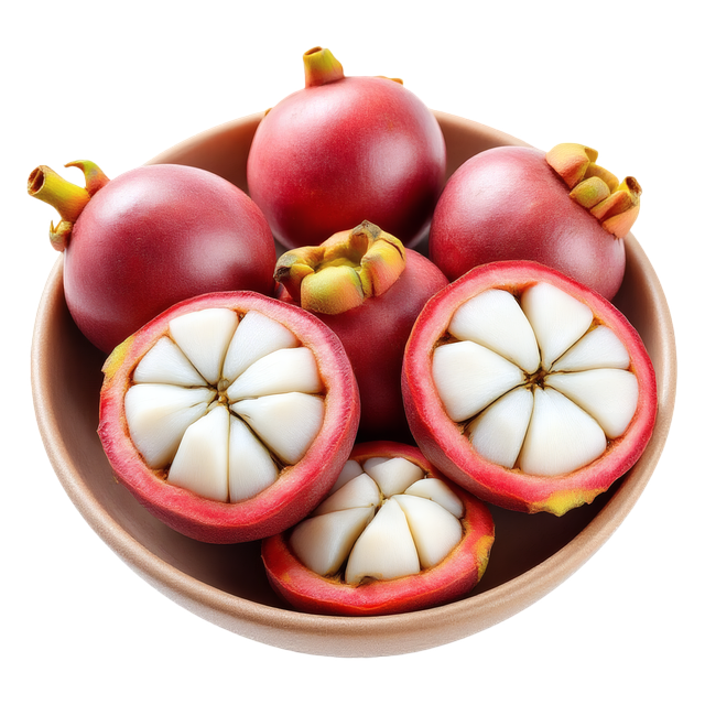 Mangosteen, Frugt, Frisk, Sød